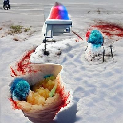 AI Image Generated from Empty Prompt