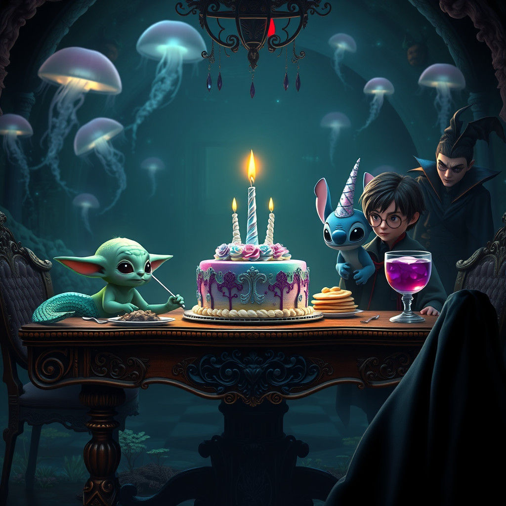 Enchanted Birthday Party in an Underwater Kingdom