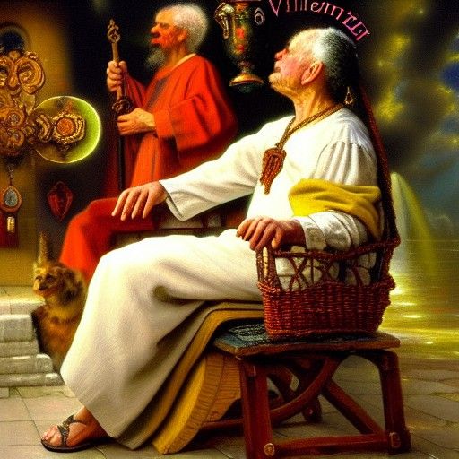 Temperance Embodied: A Classical Painting