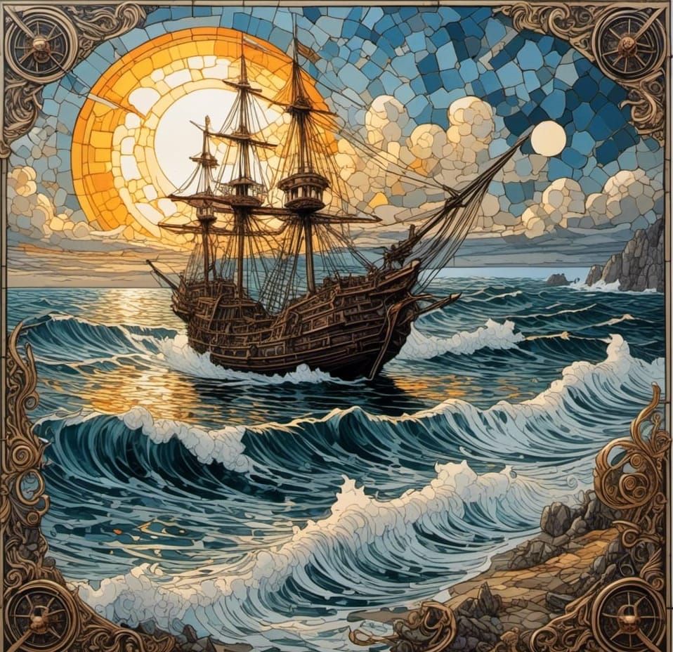 Ghost Pirates Arrive on Sunny Beach