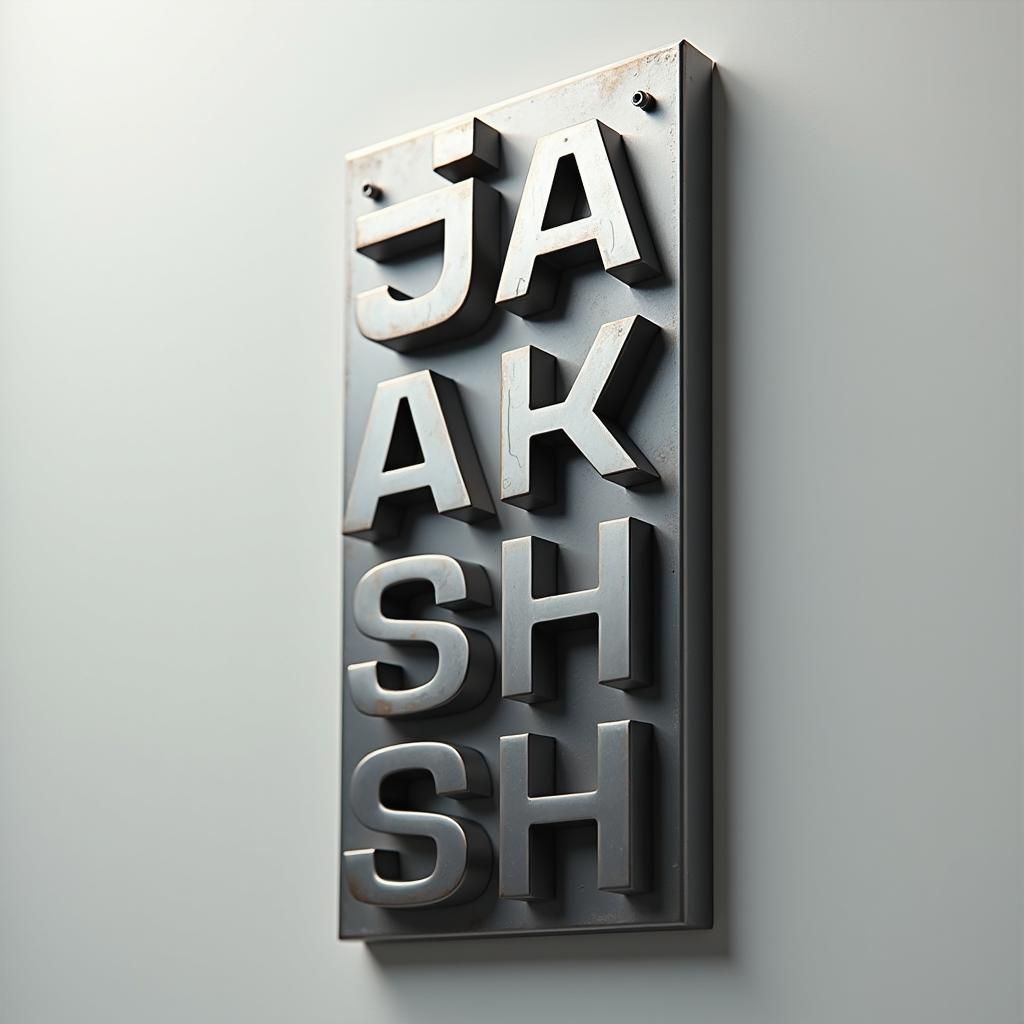 Sleek Vertical Logo Design for JAKSH