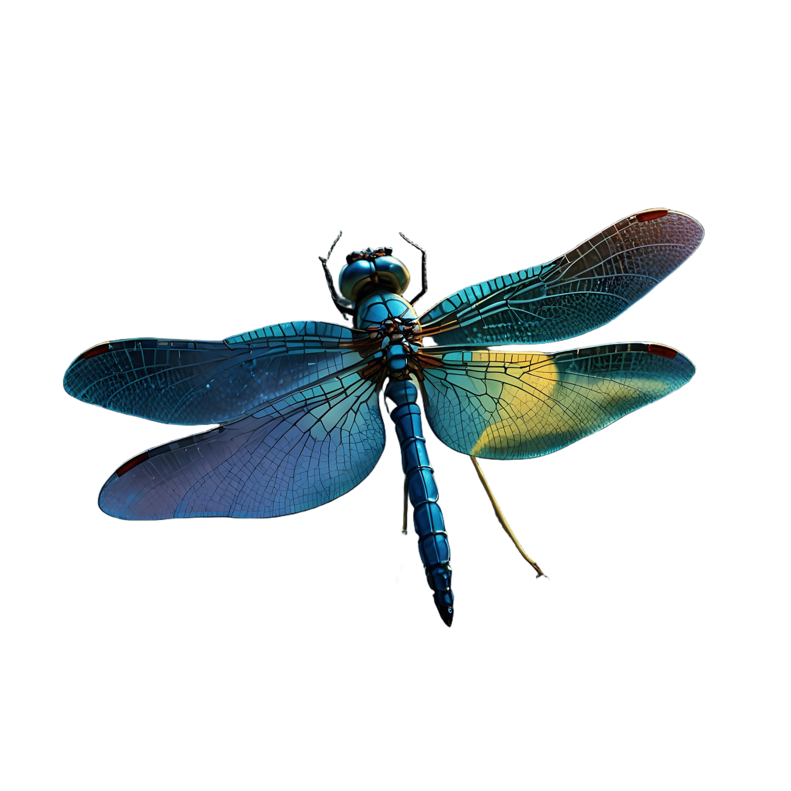 Astral Dragonfly in Cosmic Paradise