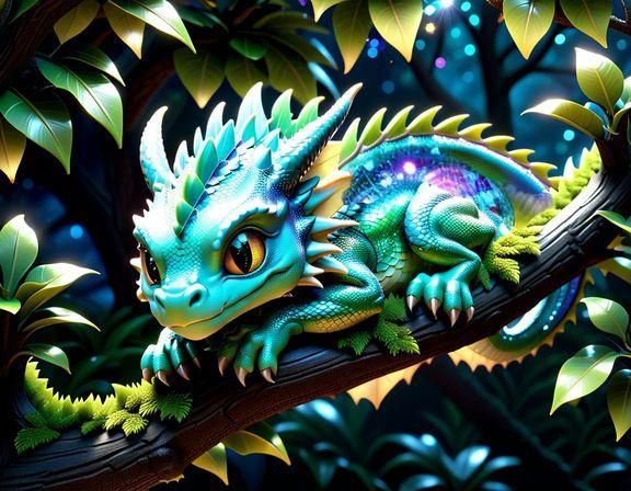 Little green dragon