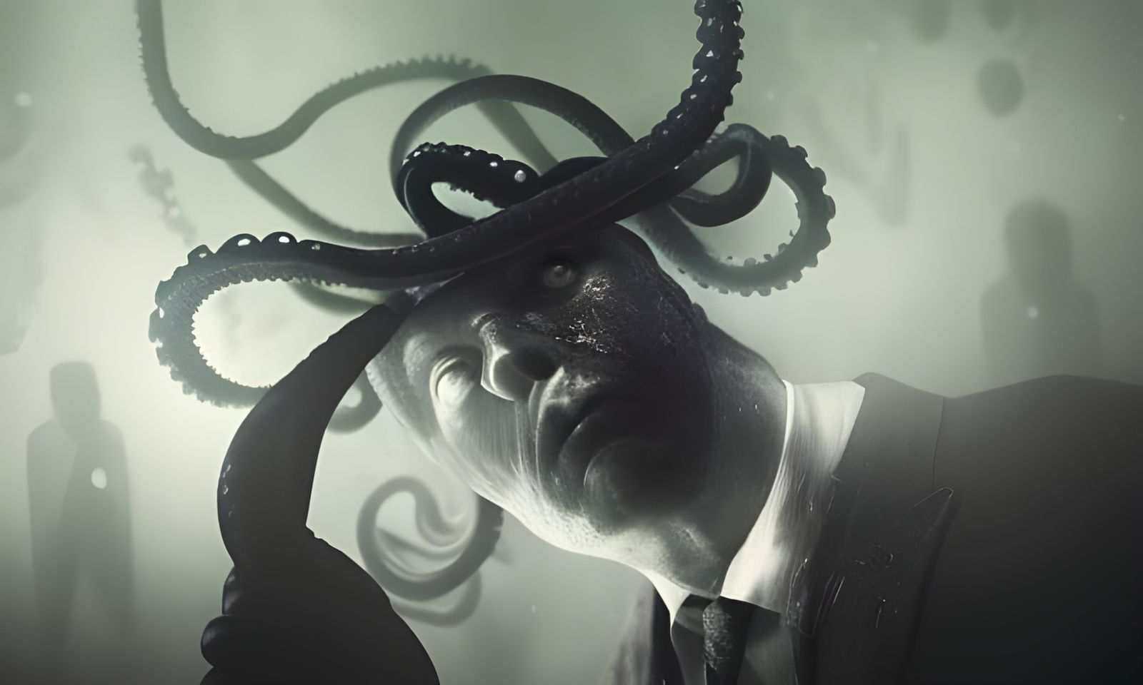 Horrifying Portrait of a Tentacled Creature