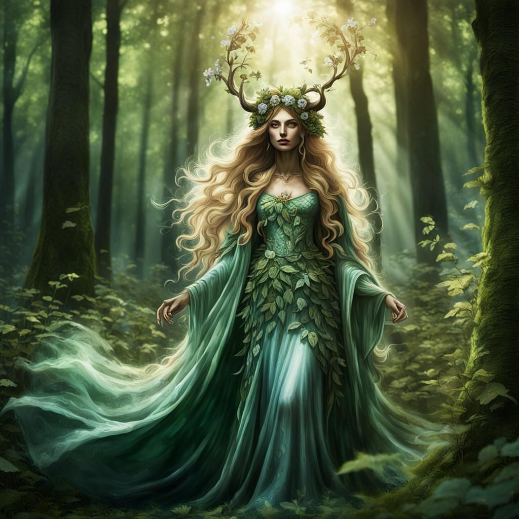 Enigmatic Huldra: Forest Spirit of Norse Mythology