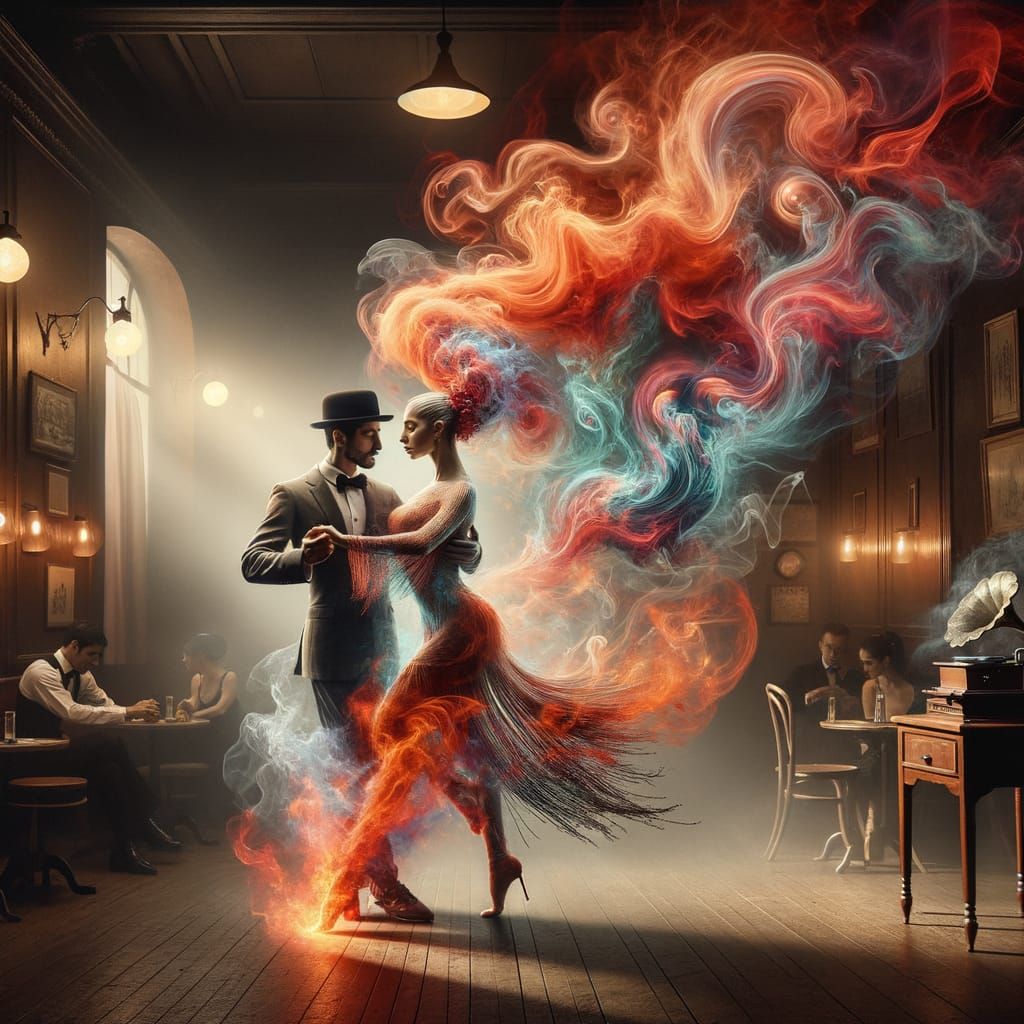 Ethereal Spirit of Tango Dancing in Argentina
