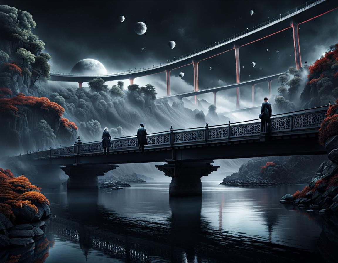 Language as Bridge: Digital Fine Art Metaphor