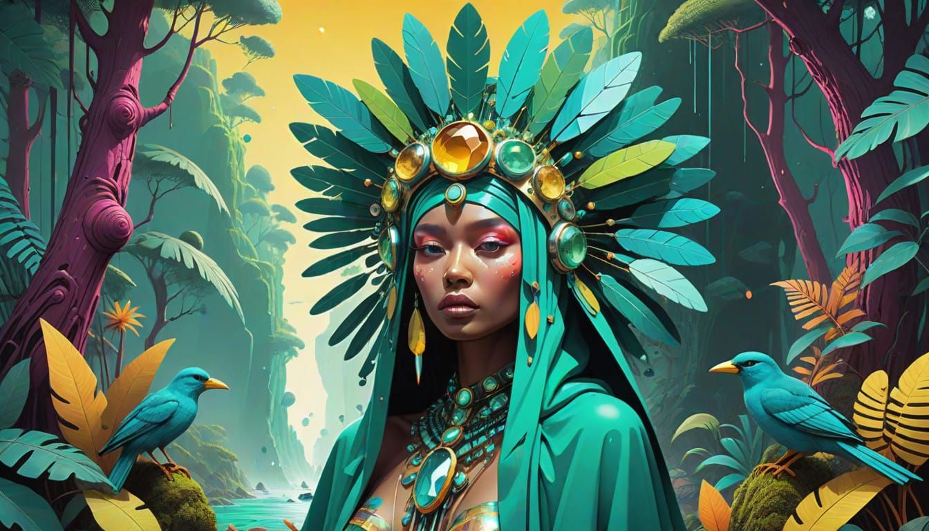 Emerald Jungle Encounter with an Amazonian Gemstone Tribe Me...