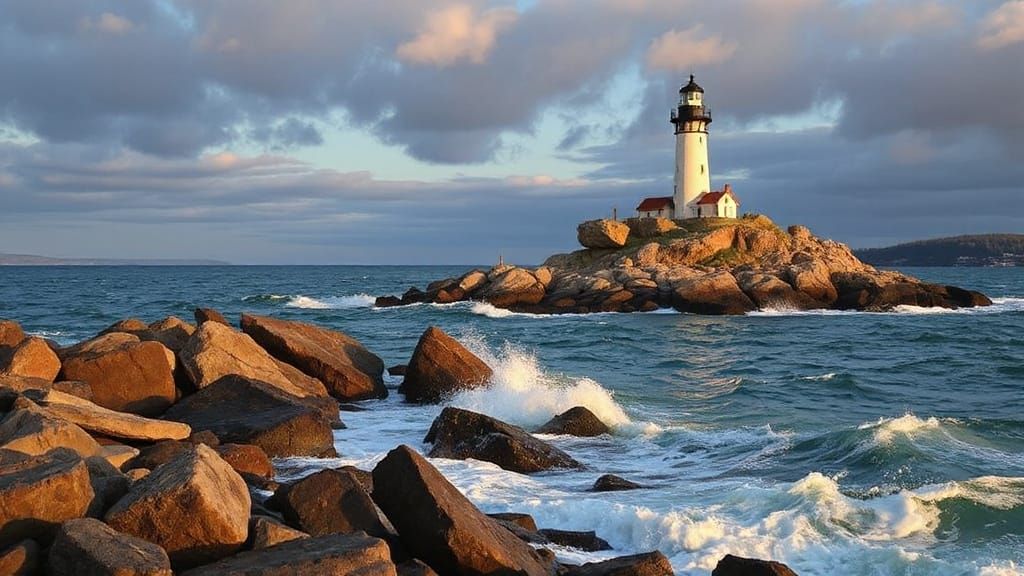 Split Rock Lighthouse near Two Harbours, Minnesota, USA