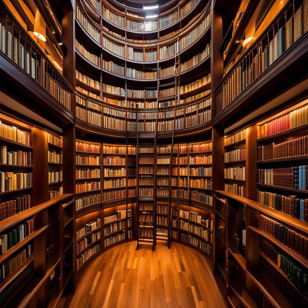Grand Library: A Photographer's Dream of Knowledge