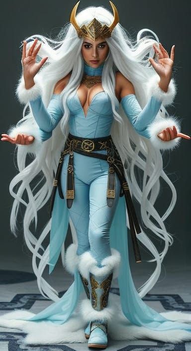 Spiral: Six-Armed Samurai Warrior Woman