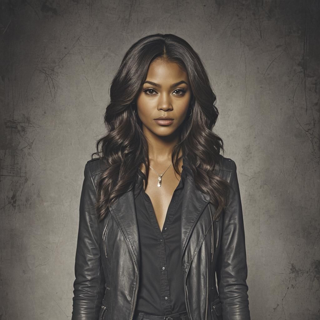 Bonnie Bennett Portrait from The Vampire Diaries