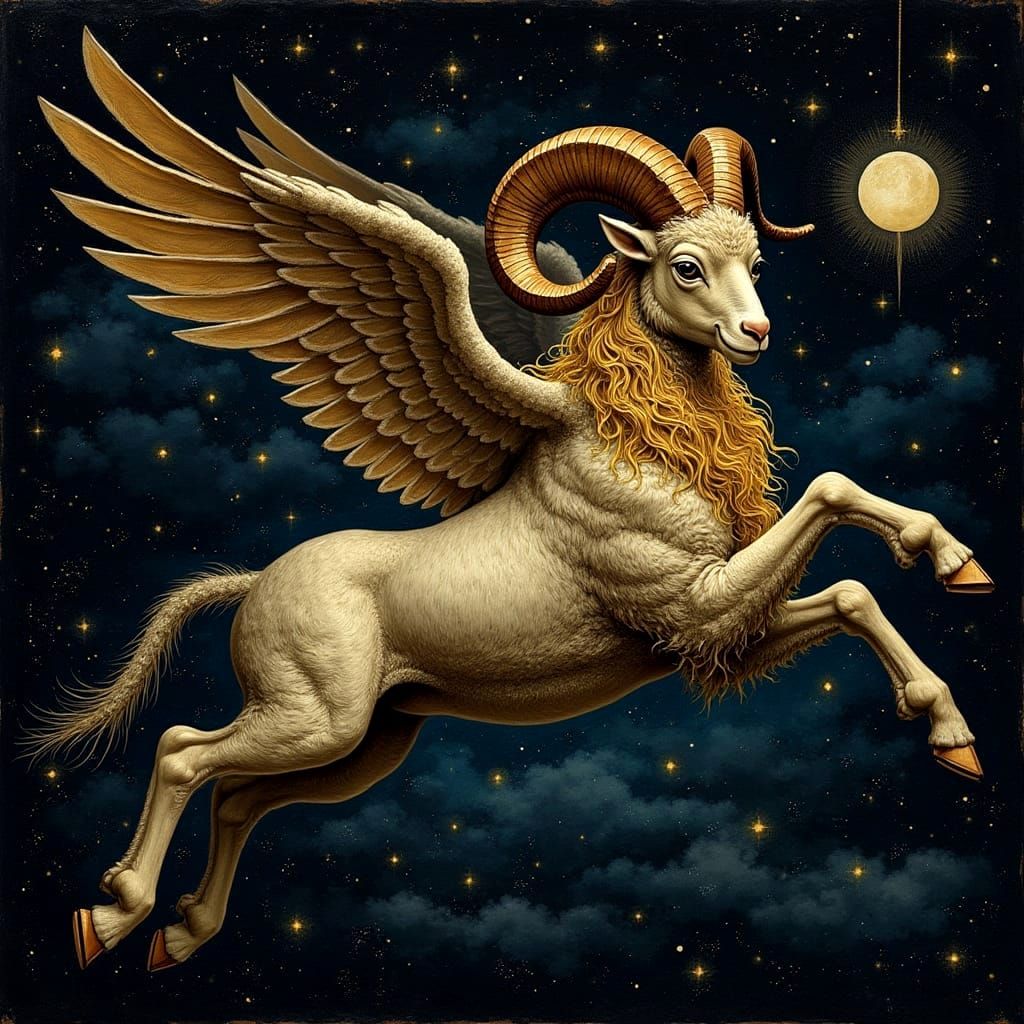 Aries Constellation: Golden Fleece and the Flying Ram