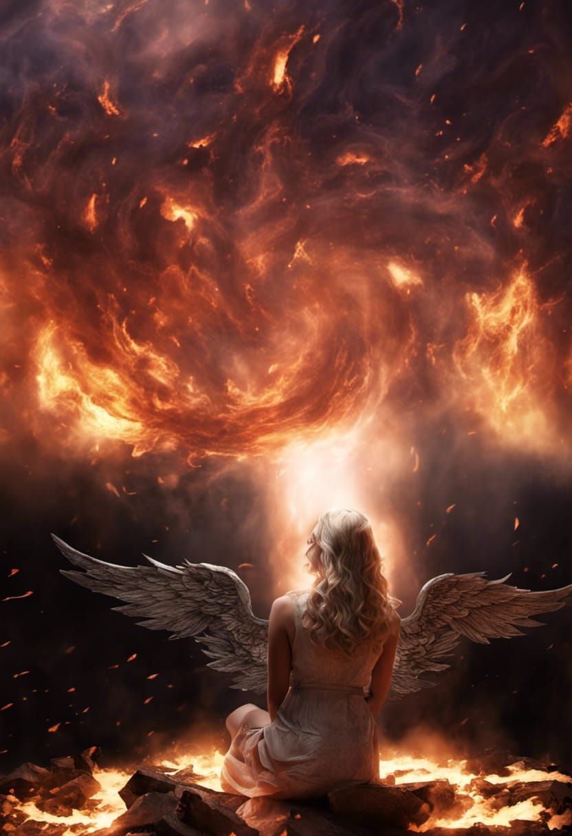 Avenging Angel Vision Confronts College Student