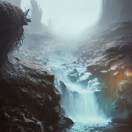 Post-Apocalyptic Biofarmer Portrait: Digital Art