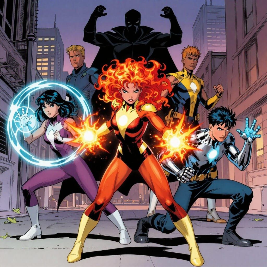 Teenage Superheroes Unite with Plasma, Teleportation, and Fo...