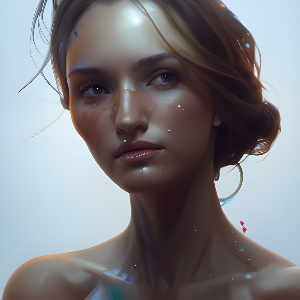 Detailed Portrait of a Spanish Woman