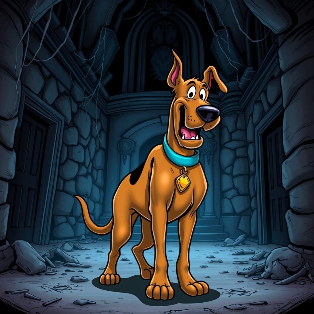 Scooby Doo in a Spooky Mansion