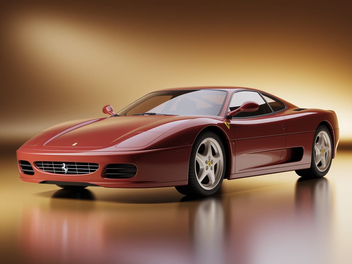Ferrari-Inspired Italian Sports Car Showcased in Luxurious S...