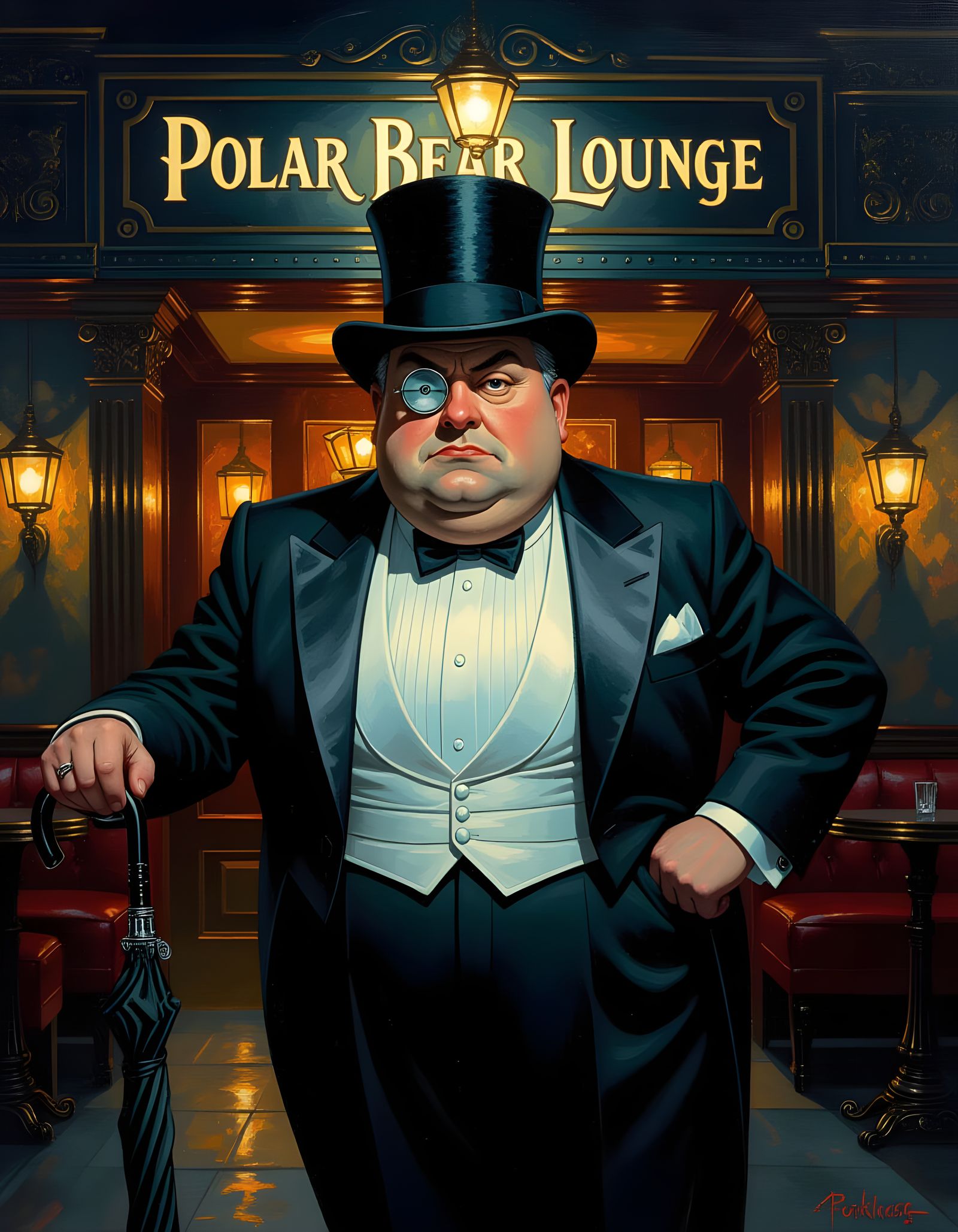 Oswald Cobblepot aka The Penguin