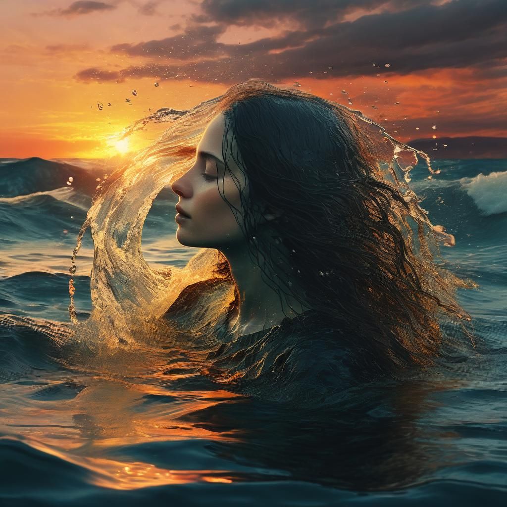 Dreamlike Digital Collage of Gratitude in 8K