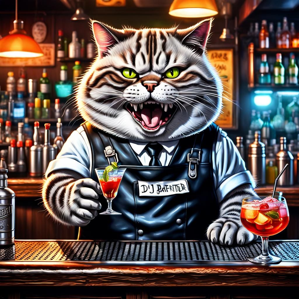 Angry Bartender