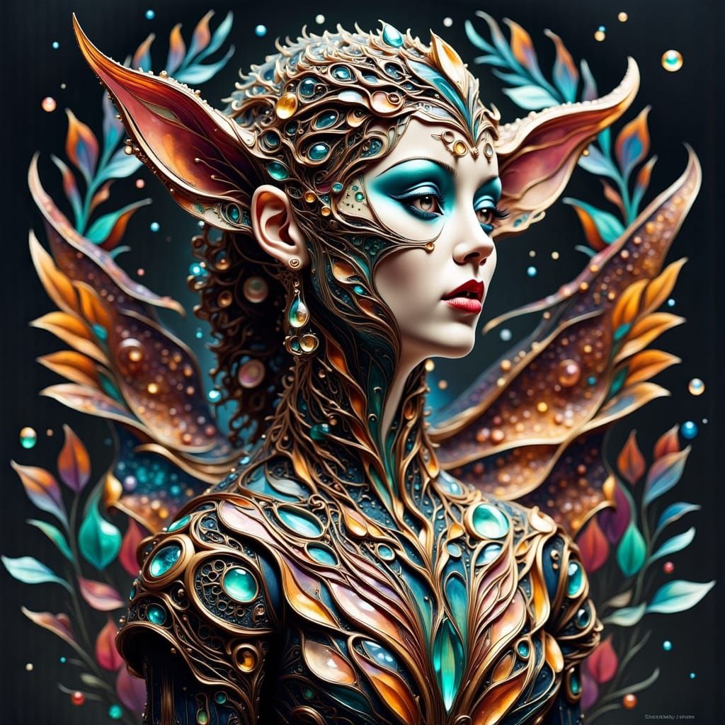 Abstract Phenomenon: Dreamlike AI-Generated Design