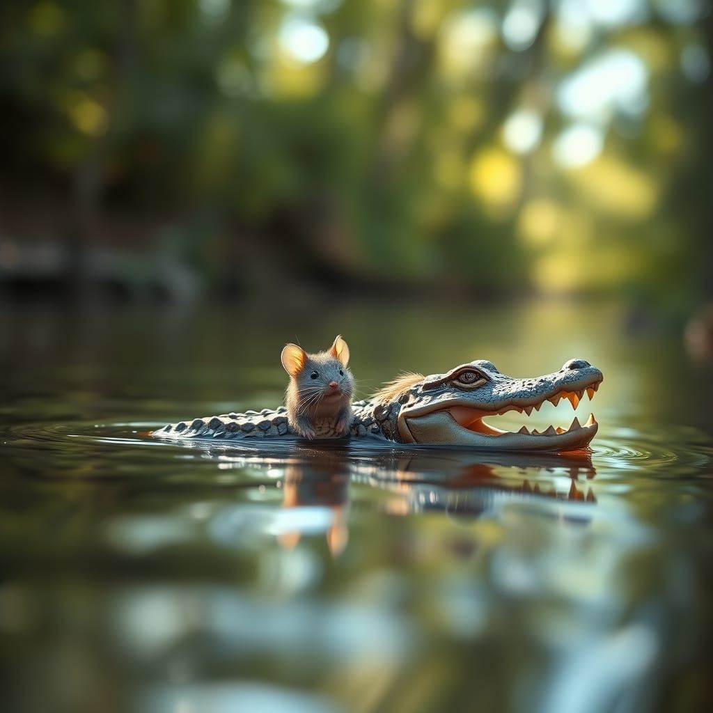 Mice Adrift in a Crocodile's Vessel