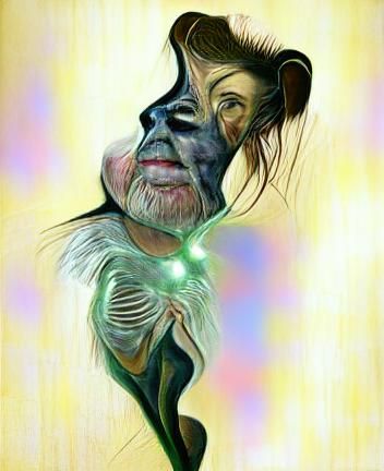 Gaia: Ancestral Mother in Sinister 3D Render