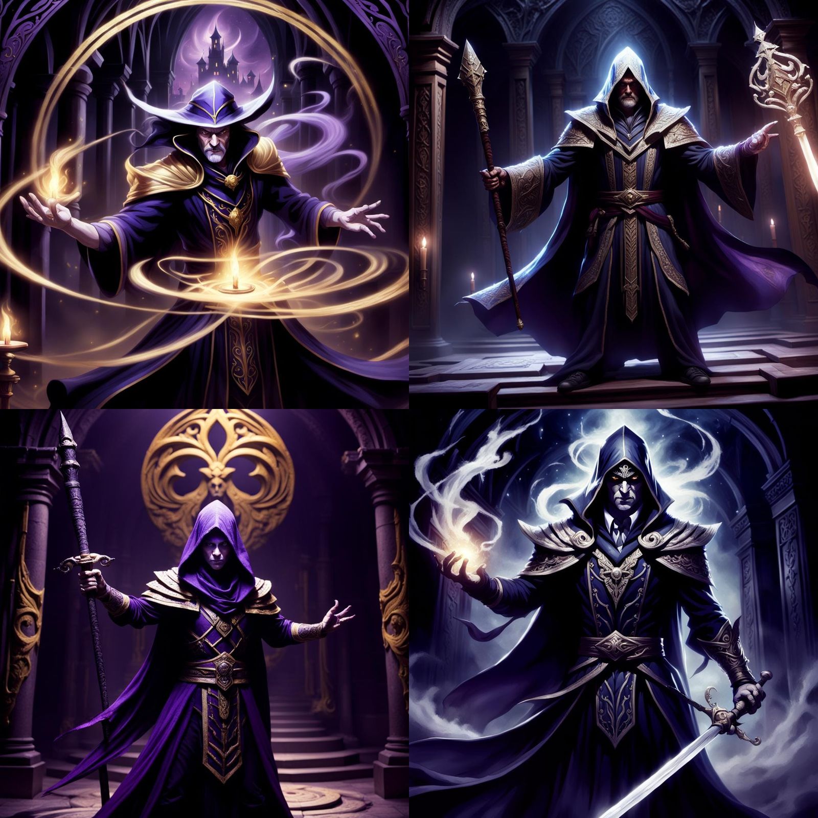 Le Blanc: Master of Illusion in Dark Fantasy Style