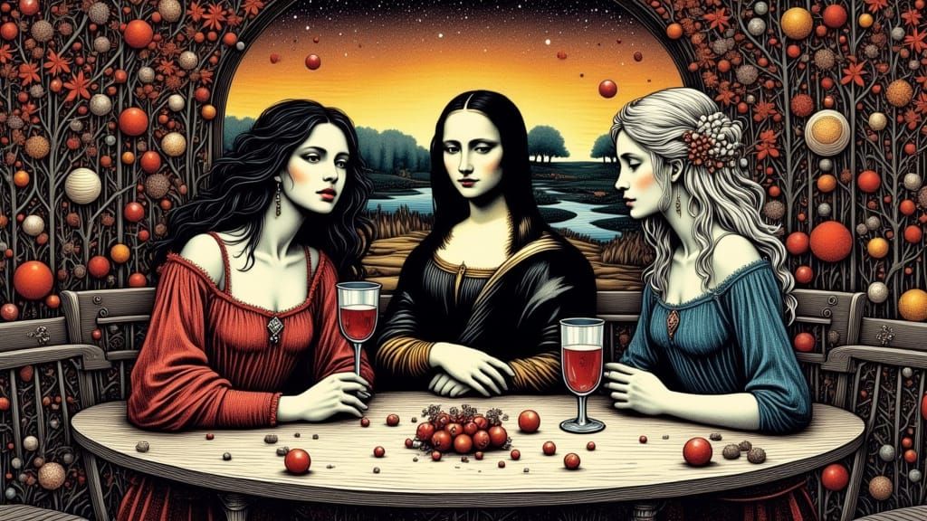 Mona Lisa and Besties