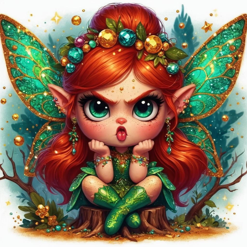 AI Generated Image of Sassy