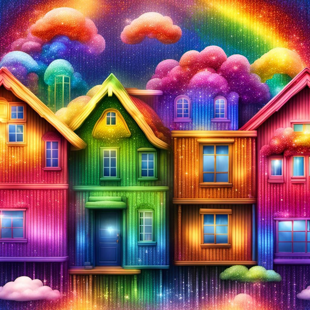 Rainbow House: A Sparkling Fantasy Dream Home