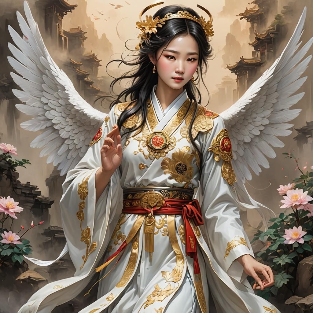 Chinese Angel: An AI Interpretation