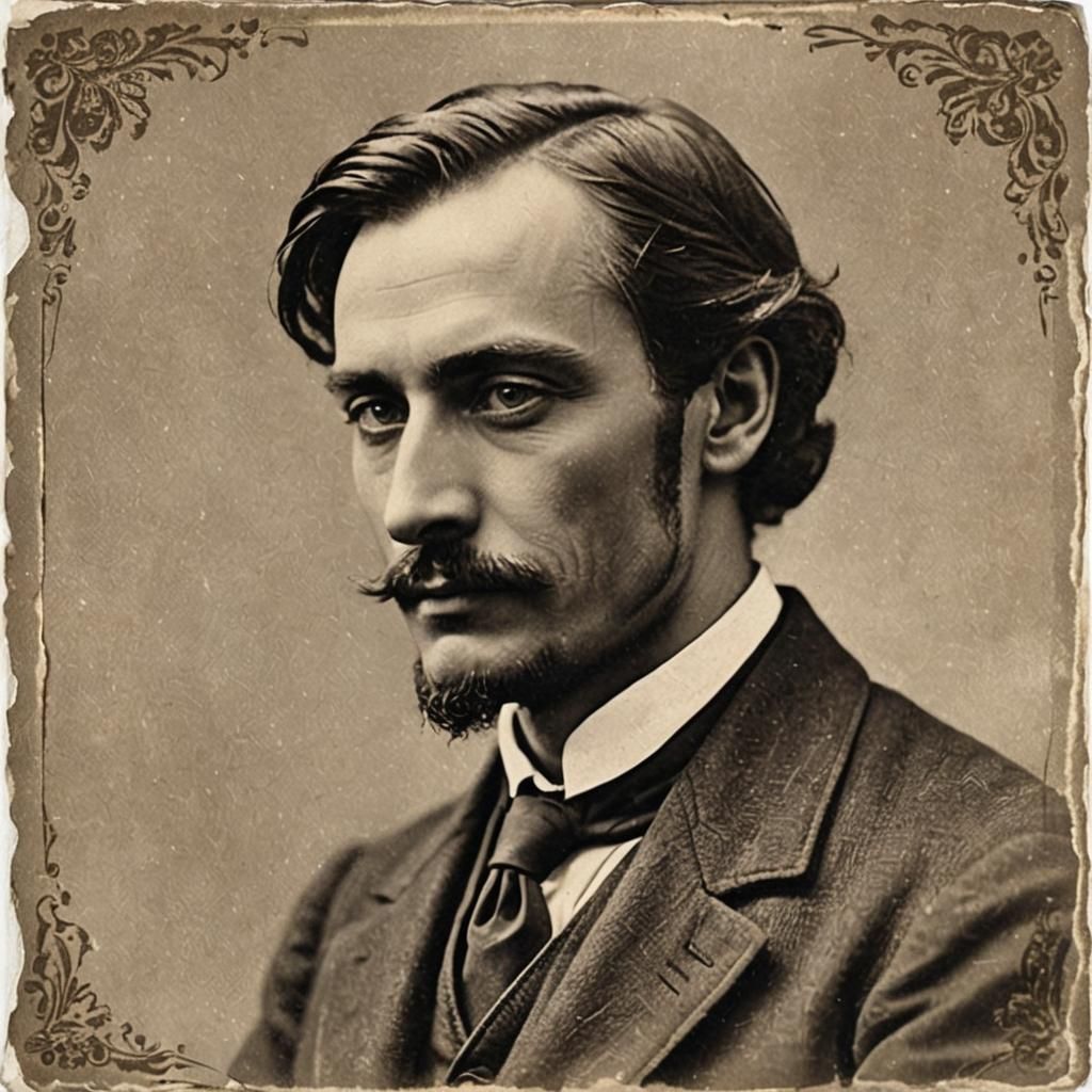 Avatar of a Russian poet of the 20th  century