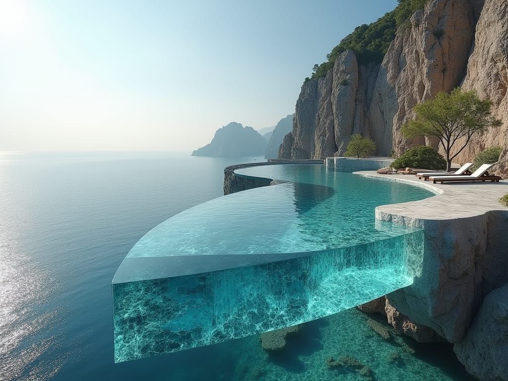 Implausible Cantilevering Optical Disillusion Infinity Edge ...