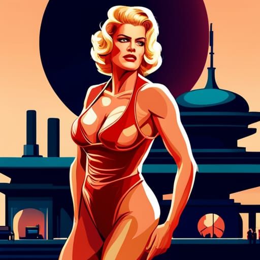 Anna Nicole (Star Wars Pin-Up Art)