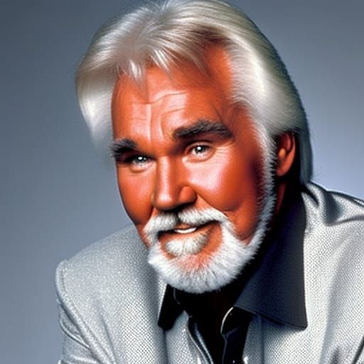 Kenny Rogers Inspired Portrait with Studio Lighting
