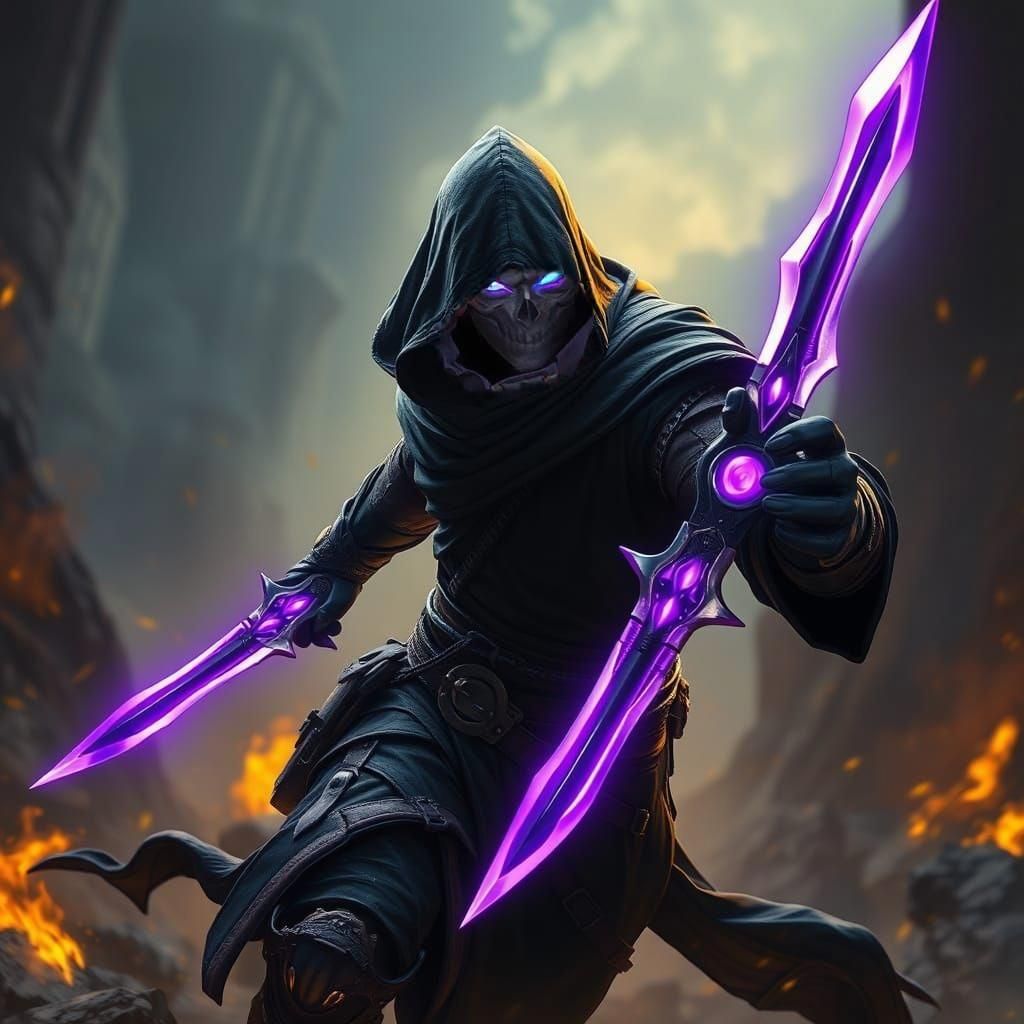 Soulknife Rogue Assassin Concept Art