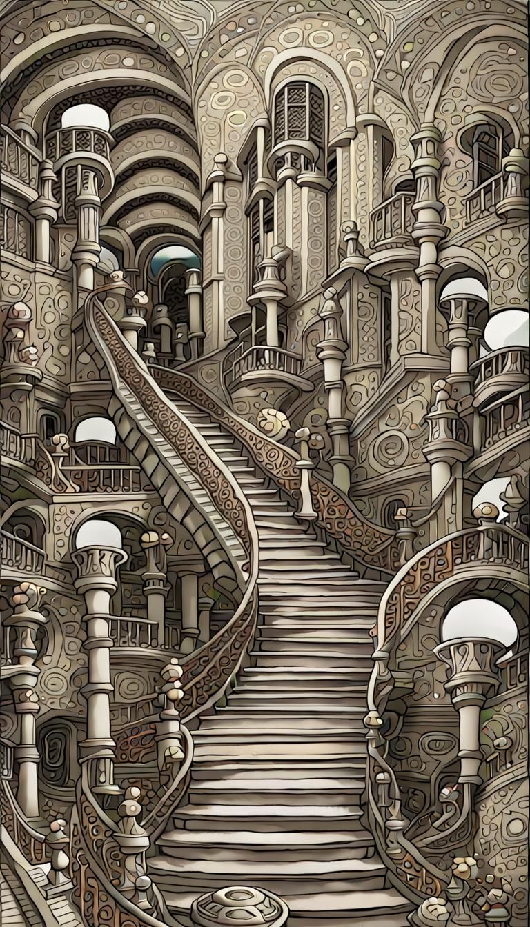 Eldritch Landscapes in Psychedelic Splendor