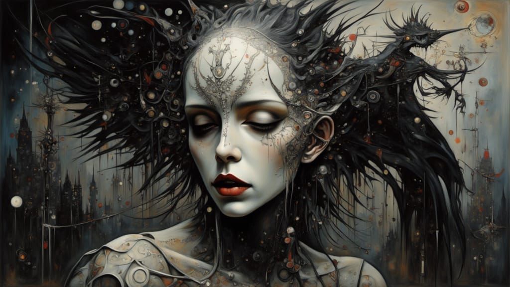 Angel vs Demon in Maximalist Philippine Fashion