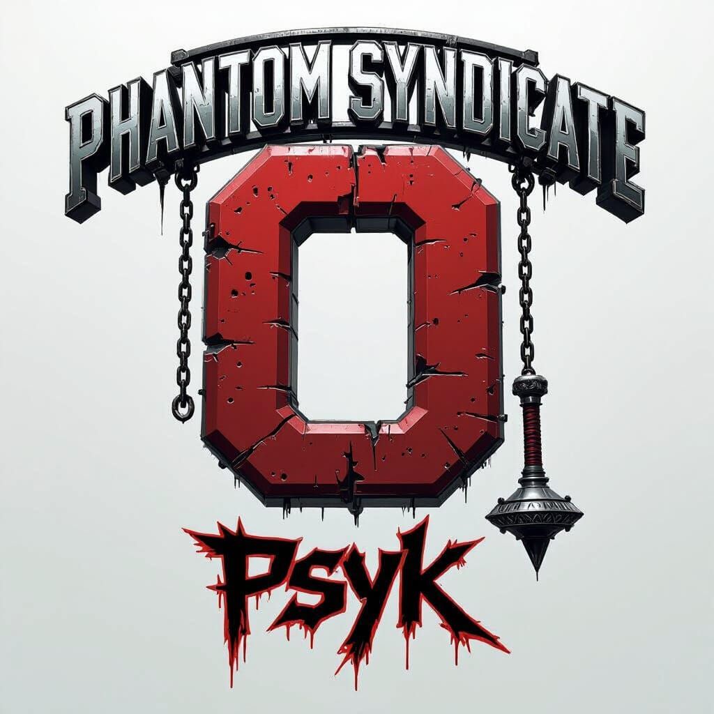 Ohio State Football Logo with Phantom Syndicate in 3D