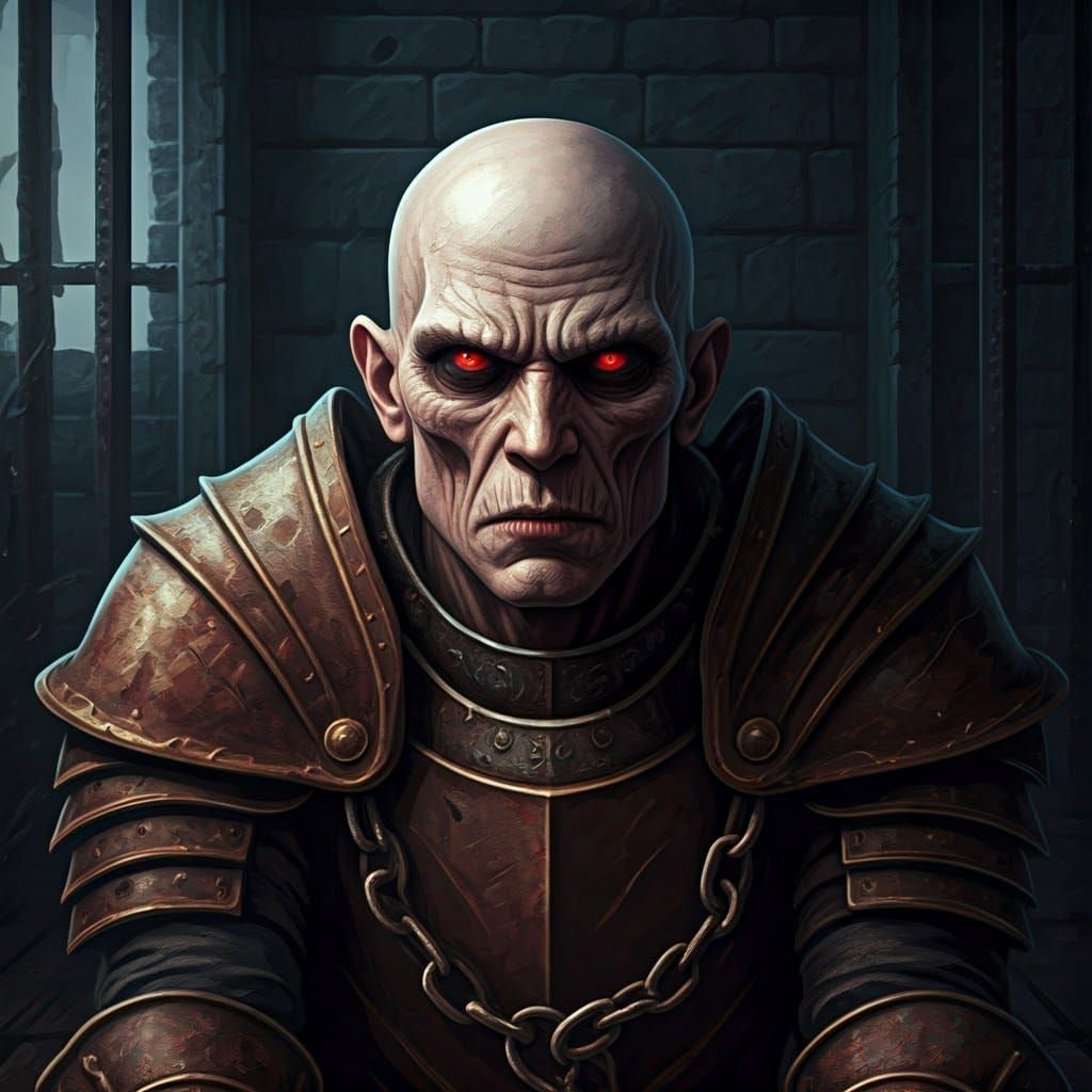 8-bit Undead Outsider in Medieval Prison