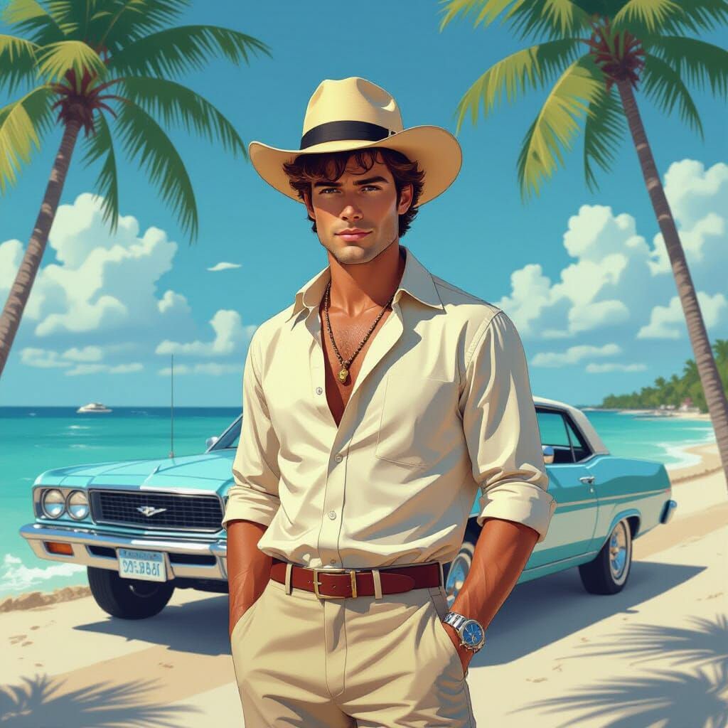 Tom Sawyer in the Style of Miami Vice