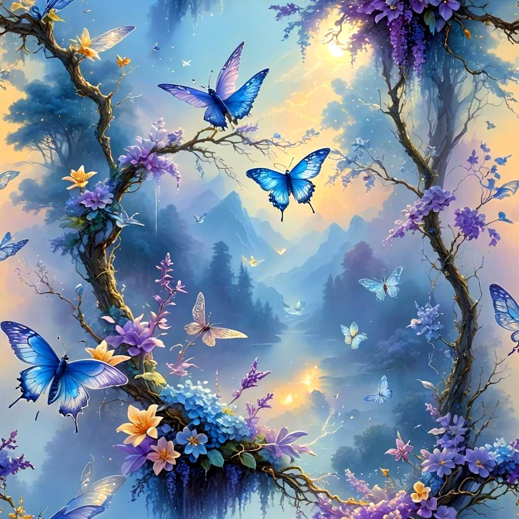 Ethereal Dancer with Heart of Light