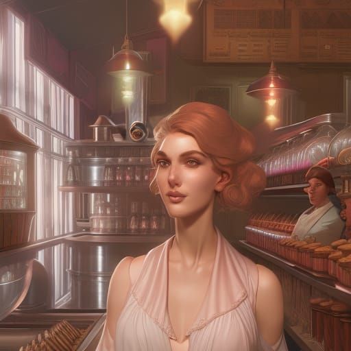 A visit to the pastry shop