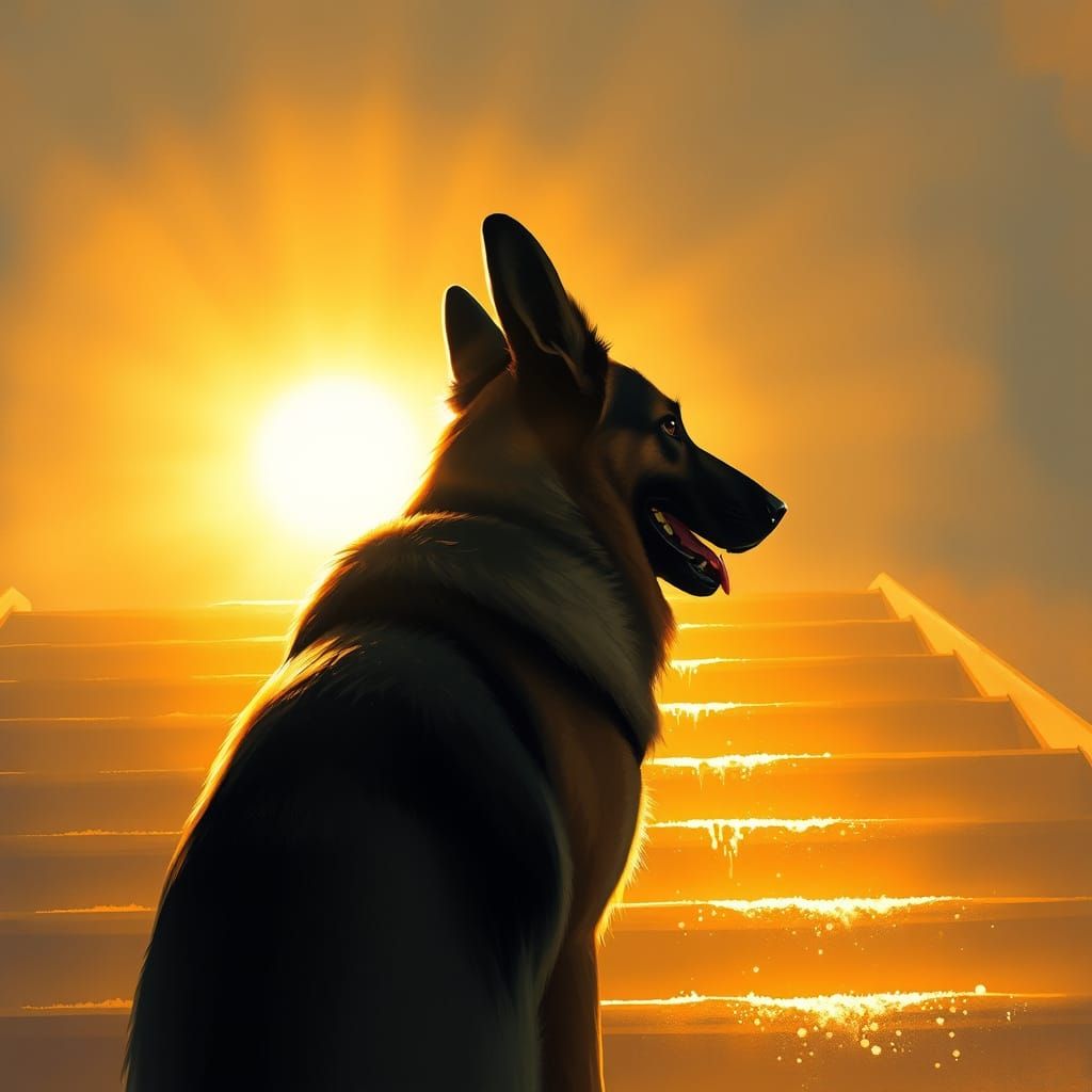 “When a dog leaves this world, they don’t really go far. The...