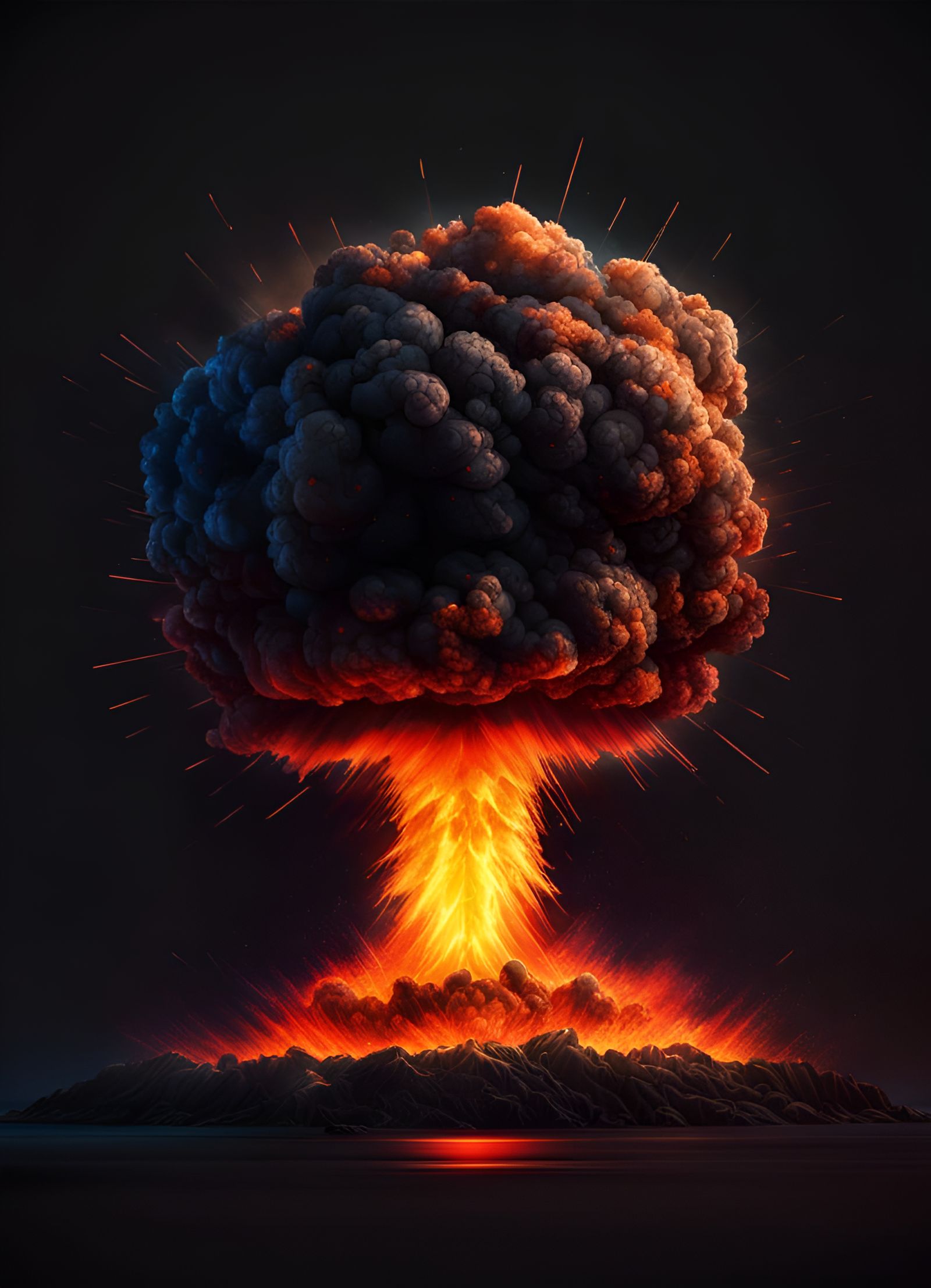 Oppenheimer Inspired Explosion