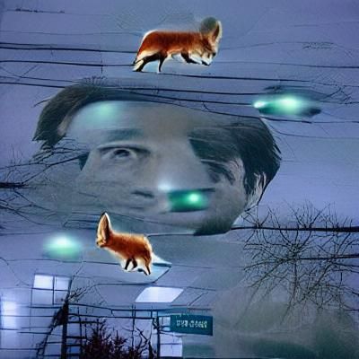 Fox Mulder AI Image