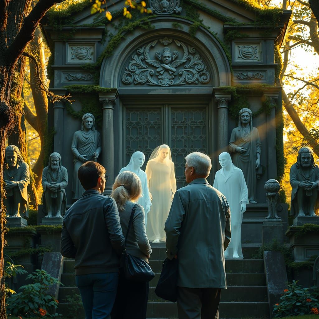 Visiting the Forgotten Past in a Haunting Photorealistic Sce...
